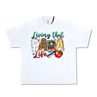 White living that para life Urban Heavy Tee - NancyCooperArtShop