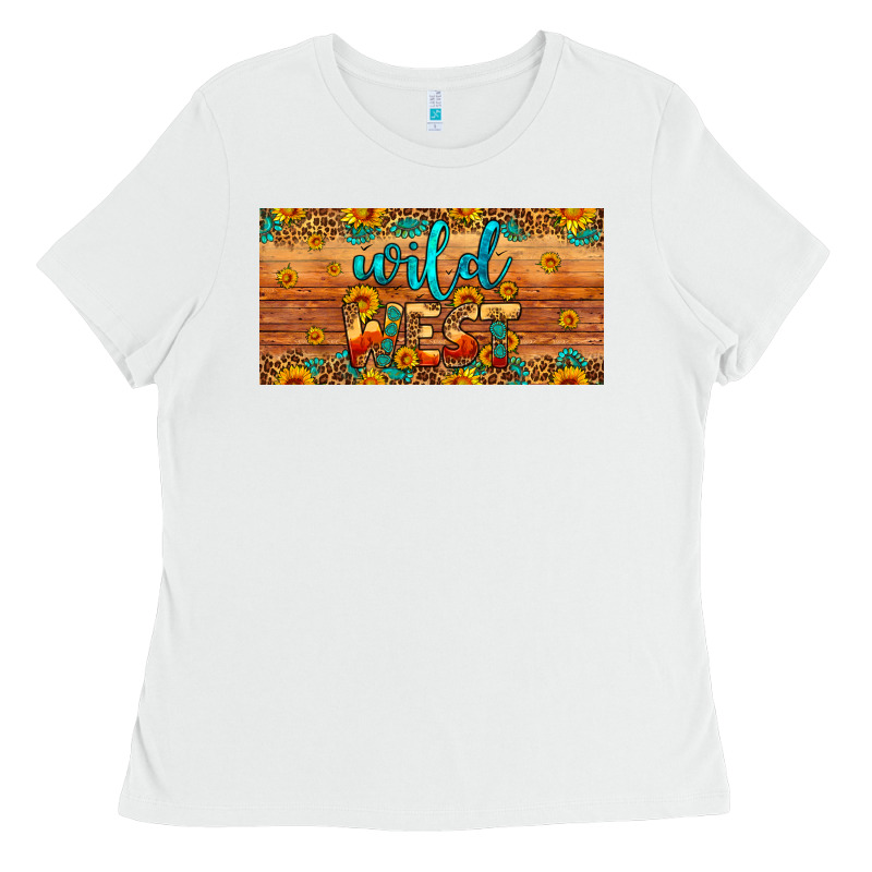 Wild West License Plate Ladies Tee by Artiststas | Teevron