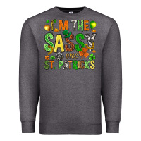 Charcoal Heather I'm the sassy one St. Patrick's Premium Sweatshirt - HowdyJamesFarm