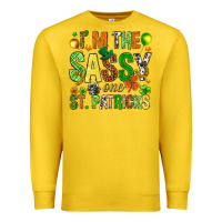 Lemon I'm the sassy one St. Patrick's Premium Sweatshirt - HowdyJamesFarm
