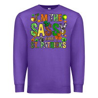Purple I'm the sassy one St. Patrick's Premium Sweatshirt - HowdyJamesFarm