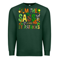 Sports Green I'm the sassy one St. Patrick's Premium Sweatshirt - HowdyJamesFarm