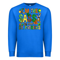 True Royal I'm the sassy one St. Patrick's Premium Sweatshirt - HowdyJamesFarm