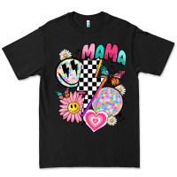 Black retro mama Premium Tee - JahusDesignShop
