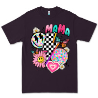 Plum retro mama Premium Tee - JahusDesignShop