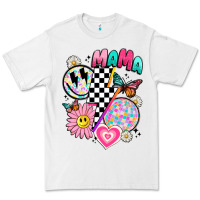 White retro mama Premium Tee - JahusDesignShop