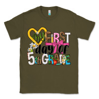 Army Green my first day of 5th grade Classic Tee - NancyCooperArtShop