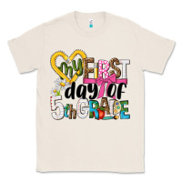 Natural my first day of 5th grade Classic Tee - NancyCooperArtShop