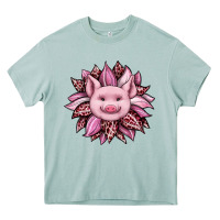Arona sunflower leopard Heavy Core Tee - JahusDesignShop