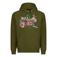 Army Green blessed nurse Premium Hoodie - CowGirlArtShop