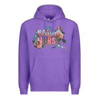 Purple blessed nurse Premium Hoodie - CowGirlArtShop