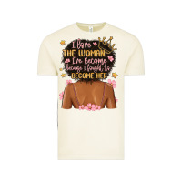 Vintage Arctic i love the woman i've become because i fought to b Vintage Tee - MaliasSmallBusiness