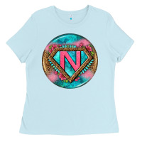 Baby Blue nurse round earrings 4 Ladies Tee - BundleAndBundleShop