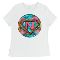 White nurse round earrings 4 Ladies Tee - BundleAndBundleShop
