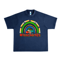 Navy teacher life Urban Heavy Tee - NancyCooperArtShop