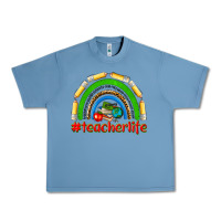 Pebble Blue teacher life Urban Heavy Tee - NancyCooperArtShop