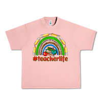 Salmon teacher life Urban Heavy Tee - NancyCooperArtShop