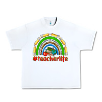 White teacher life Urban Heavy Tee - NancyCooperArtShop