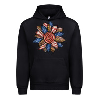 Black american sunflower Urban Hoodie - BundleAndBundleShop