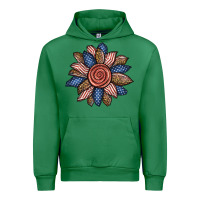 Emerald american sunflower Urban Hoodie - BundleAndBundleShop
