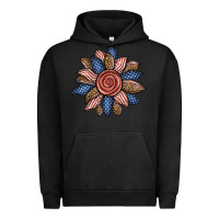 Pigment Black american sunflower Urban Hoodie - BundleAndBundleShop