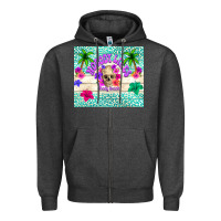 Charcoal Heather nobody likes shady beach Zipper Hoodie - TumblerDesignByShophia