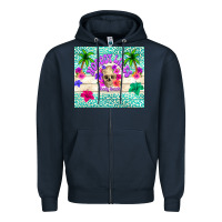 Navy nobody likes shady beach Zipper Hoodie - TumblerDesignByShophia
