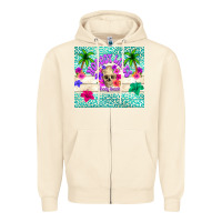 Sandshell nobody likes shady beach Zipper Hoodie - TumblerDesignByShophia