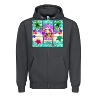 Smoke nobody likes shady beach Zipper Hoodie - TumblerDesignByShophia