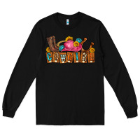 Black cowgirl Long Sleeve Tee - LillyAllenDesigns