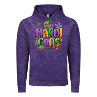 Cloud Purple mardi gras Vintage Hoodie - MaliasSmallBusiness