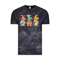 Cloud Black crafter gnomies Vintage Tee - NancyCooperArtShop