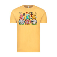 Vintage Mustard crafter gnomies Vintage Tee - NancyCooperArtShop
