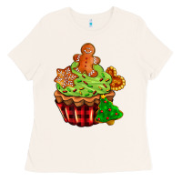 Bone christmas cookie cupcake Ladies Tee - AdoDesignShop