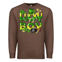 Chestnut Lucky Boy St. Patrick's Day Premium Sweatshirt - HowdyJamesFarm