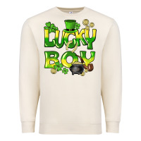 Sandshell Lucky Boy St. Patrick's Day Premium Sweatshirt - HowdyJamesFarm
