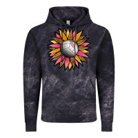 Cloud Black Volleyball Sunflower Vintage Hoodie - Jasminsmagicworld