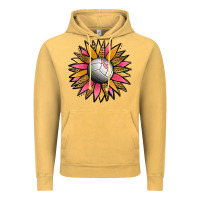 Vintage Mustard Volleyball Sunflower Vintage Hoodie - Jasminsmagicworld