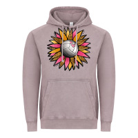 Vintage Zinc Volleyball Sunflower Vintage Hoodie - Jasminsmagicworld