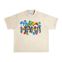 Sandshell autism mama Urban Heavy Tee - MaliasSmallBusiness