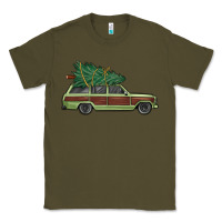 Army Green christmas vacation car Classic Tee - MaliasSmallBusiness
