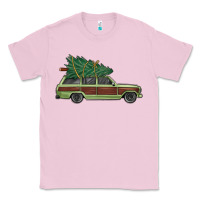Bubblegum Pink christmas vacation car Classic Tee - MaliasSmallBusiness