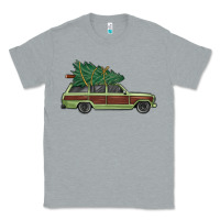 Heather Grey christmas vacation car Classic Tee - MaliasSmallBusiness
