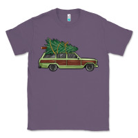Lavender christmas vacation car Classic Tee - MaliasSmallBusiness