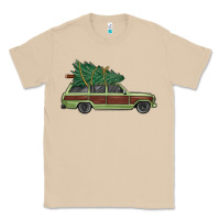 Mushroom christmas vacation car Classic Tee - MaliasSmallBusiness