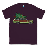 Plum christmas vacation car Classic Tee - MaliasSmallBusiness
