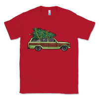 Red christmas vacation car Classic Tee - MaliasSmallBusiness