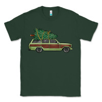 Sports Green christmas vacation car Classic Tee - MaliasSmallBusiness