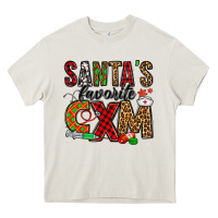 Cream santa's favorite cxm Heavy Core Tee - Jasminsmagicworld