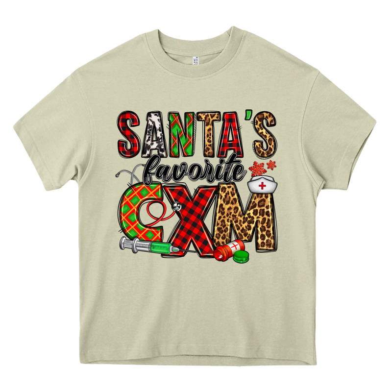 Santa's Favorite Cxm Heavy Core Tee by Jasminsmagicworld | Teevron